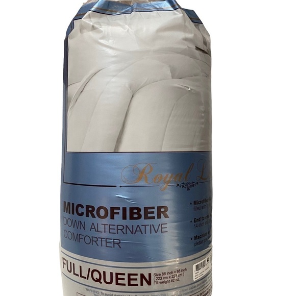 Royal Luxe Lightweight Microfiber Color Down Alternative Full/Queen Comforter - Picture 3 of 9